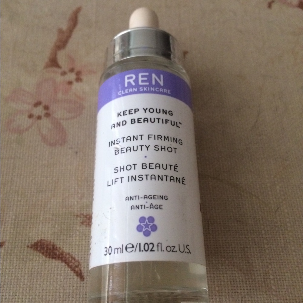 Ren instant firming beauty shot